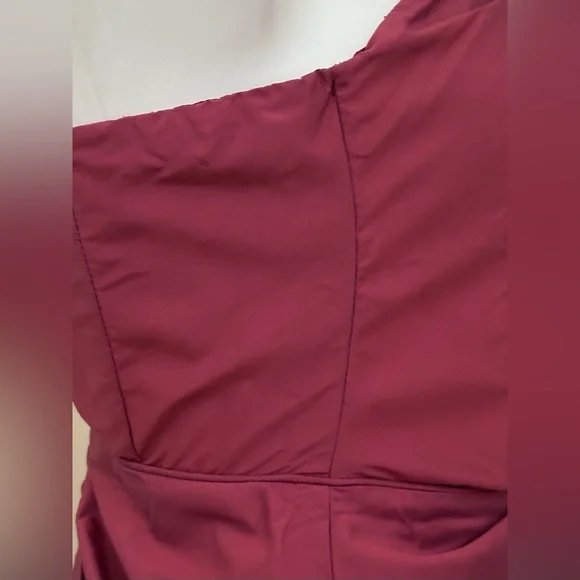 ARIELLA Strapless Orchard Pink Sweetheart Bodice Under Wire Bubble Dress Sz M - Picture 6 of 13